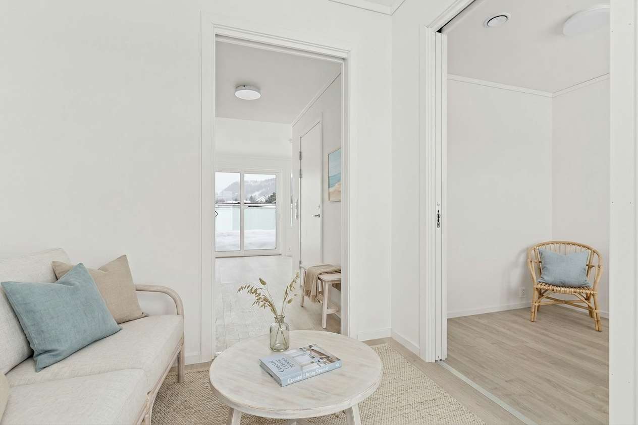 Coastal virtual staging example