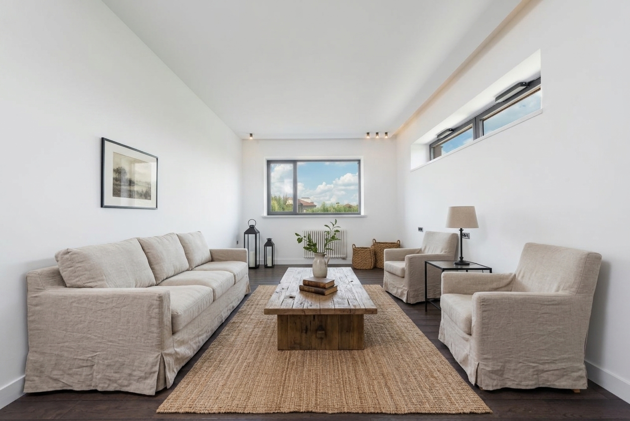 Modern Farmhouse virtual staging example
