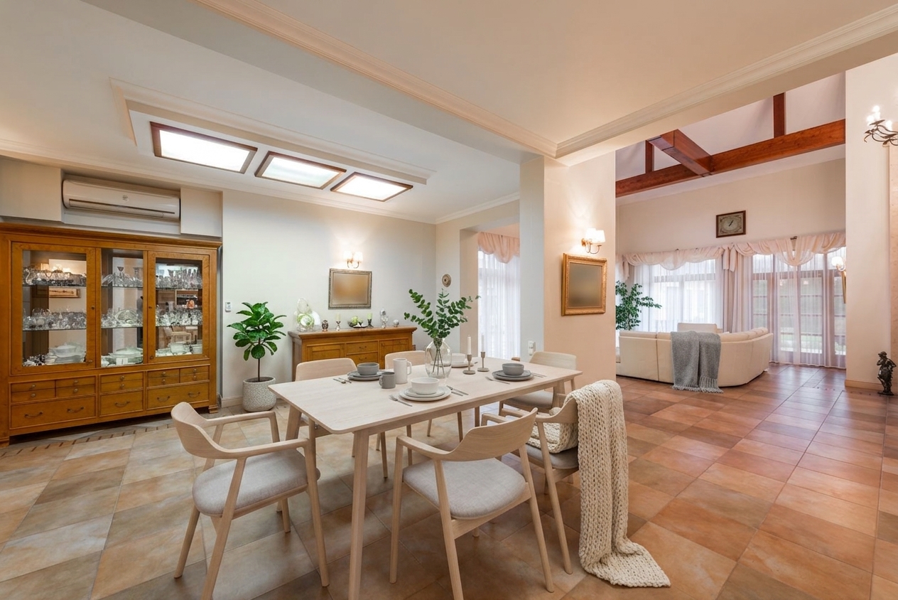 Scandinavian virtual staging example